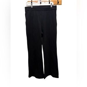 SPANX Black Stretch Flare Pants